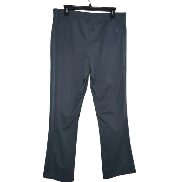 Adidas Men’s Track Pants Activewear Zip Pockets Gray Size Large - Picture 2 of 7